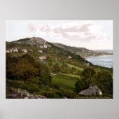 Poster Killiney Hill & Dalkey, Co. Dublin c1905 (Devant)
