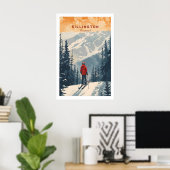 Poster Killington Print Vermont 1 (Bureau à domicile)