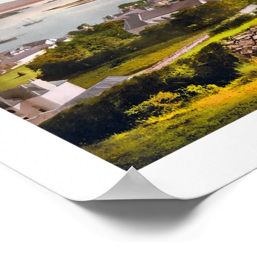 Poster Killybegs, comté de Donegal, Irlande (Coin)