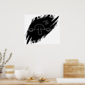 Poster Kilroy Était Là. (Cuisine)