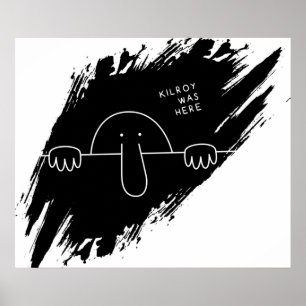 Poster Kilroy Était Là.