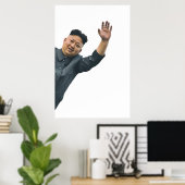 Poster Kim Jong Un Funny (Bureau à domicile)