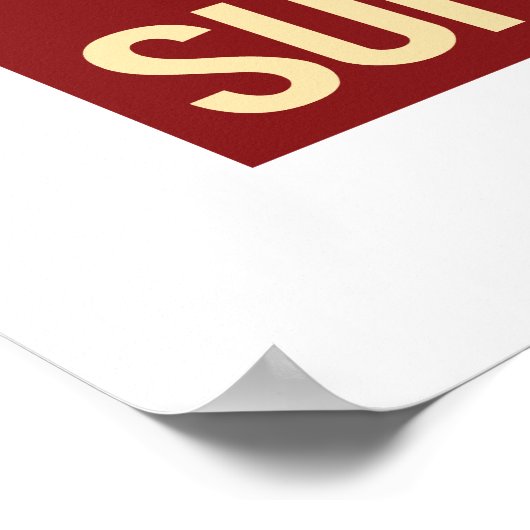 Poster Kim Jong Un Propaganda - Suprême - (Coin)