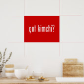 Poster Kimchi ? (Cuisine)
