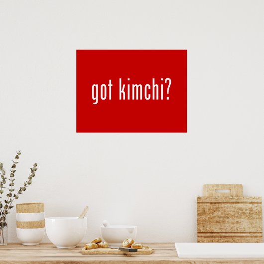 Poster Kimchi ? (Cuisine)