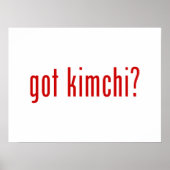 Poster Kimchi ? (Devant)