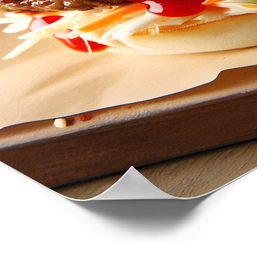 Poster Kimchi Kick Burger (Coin)