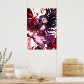 Poster Kimetsu no Yaiba Nezuko (Cuisine)