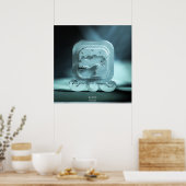 Poster kimi, worldbridger. Mayan Kin. Tzolkin. Enlazador (Cuisine)