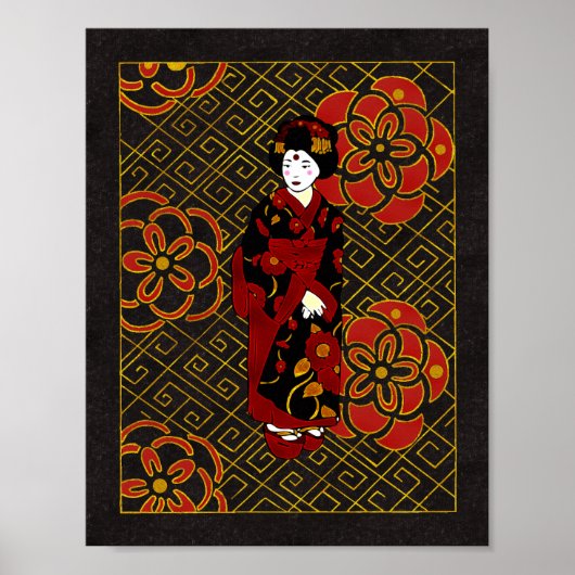 Poster Kimono (Devant)