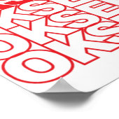 Poster Kims Commodité Ok Voir Vous Drôle Cadeaux TShirt (Coin)