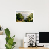 Poster Kinchinjunga de Darjeeling, 1879 (huile sur toile) (Bureau à domicile)