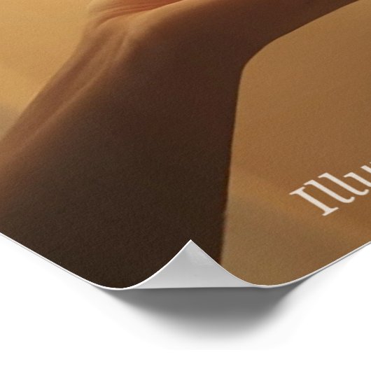 Poster Kind Light — Illuminate the world with warmt (Coin)