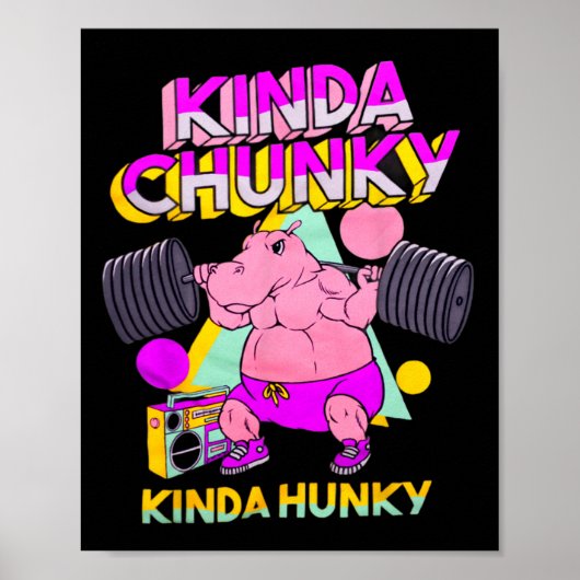 Poster Kinda Chunky Kinda Hunky1 (Devant)
