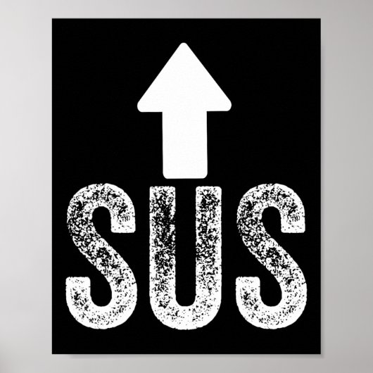 Poster Kinda Sus Jeu Idk Bro Bruh Mème Drôle Joueur Vidéo (Devant)