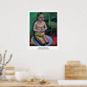 Poster Kinderakt Avec Stork Par Paula Modersohn-Becker (Cuisine)