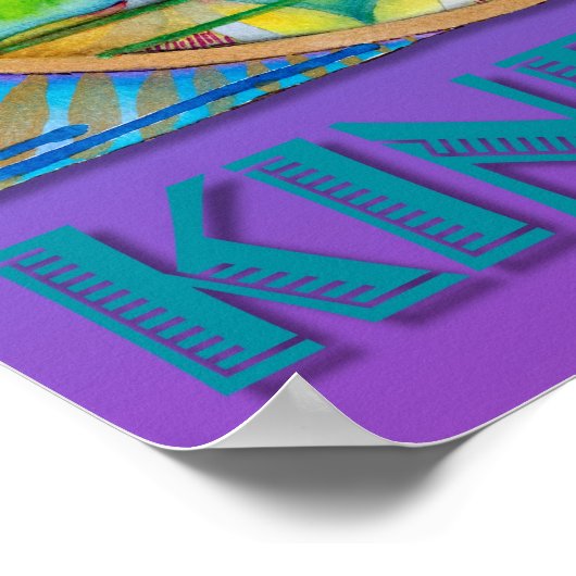 Poster Kindness Mandala (Coin)