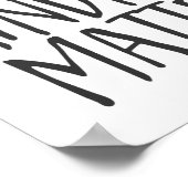 Poster Kindness Matters, Citation Inspirative (Coin)