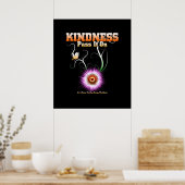 Poster KINDNESS - Passez-Le Sur L'Affiche Archivée (Cuisine)