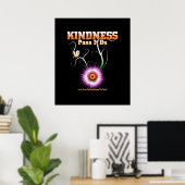 Poster KINDNESS - Passez-Le Sur L'Affiche Archivée (Bureau à domicile)