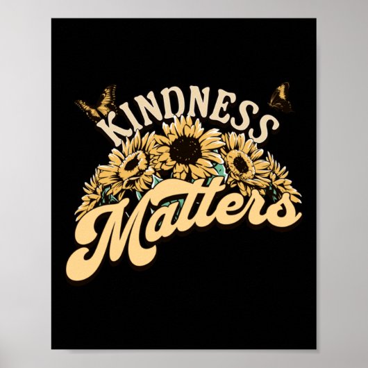 Poster Kindness S Be Kind Anti-Brouillage Kindness S Gear (Devant)