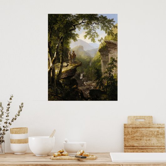 Poster Kindred Spirits, 1849 par Asher Brown Durand (Cuisine)