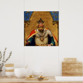 Poster "King Arthur" par NC Wyeth (Cuisine)