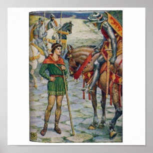 Poster King Arthur Questions Percival