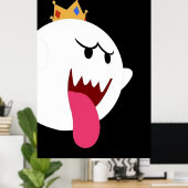 Poster King Boo Conception simpliste (Bureau à domicile)