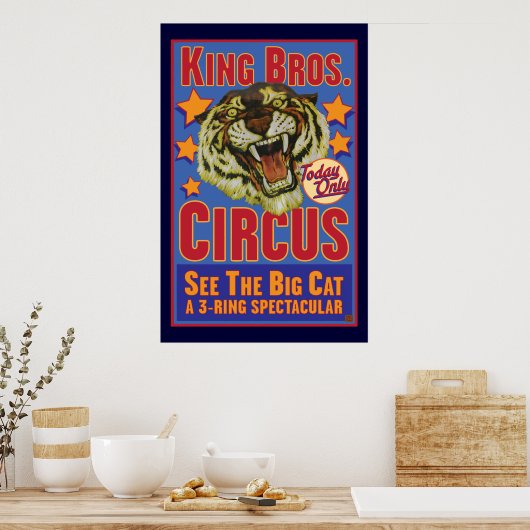 Poster King Bros. Circus (Cuisine)