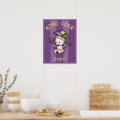 Poster King Cake Baby (Cuisine)