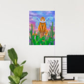 Poster King cat (Bureau à domicile)
