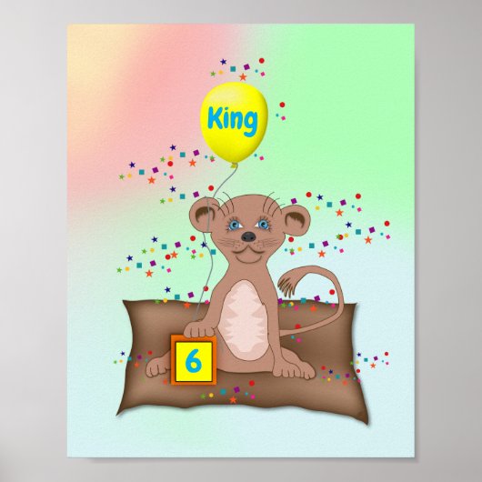 Poster King Cub (Devant)