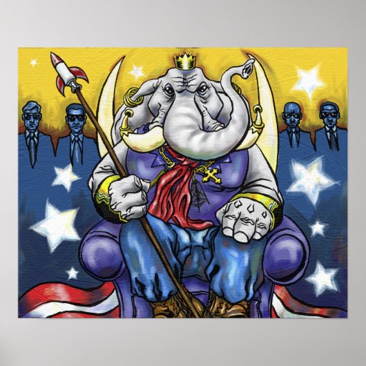 Poster King George (Devant)