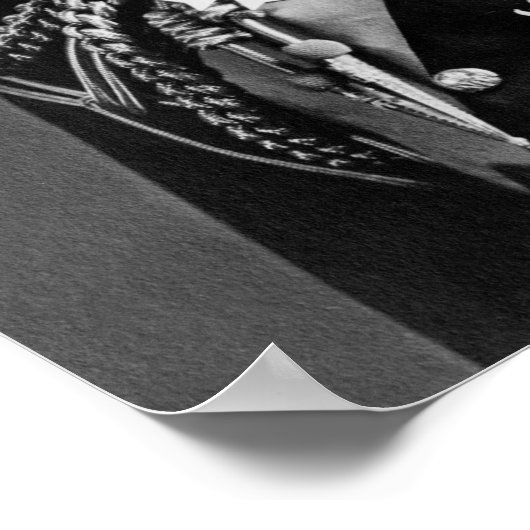 Poster King George Portrait - 1923 (Coin)