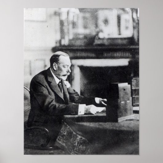 Poster King George V (Devant)