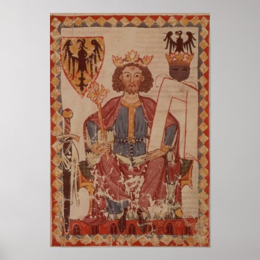 Poster King Henry, illustration de la Manasse (Devant)