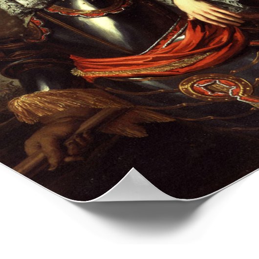 Poster King James II (Coin)