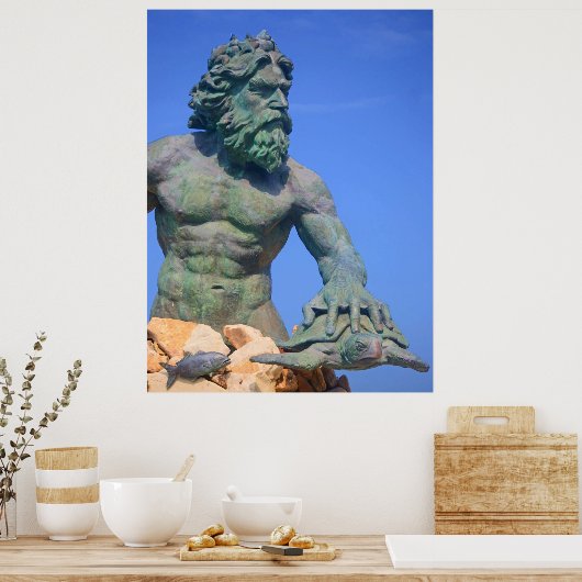Poster King Neptune par Shirley Taylor (Cuisine)