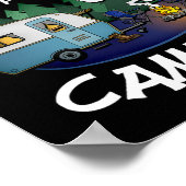 Poster King Of The Camper Camping Travel Gift For Men  (Coin)