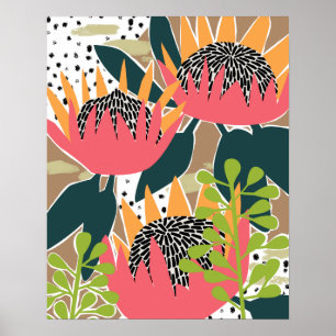 Poster King Protea I