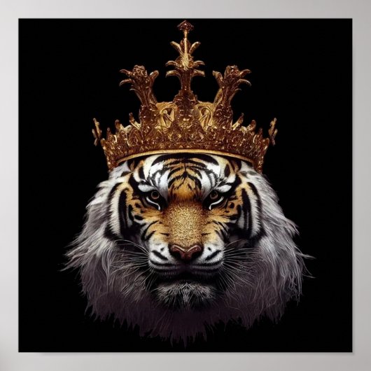 Poster King Tiger Crown (Devant)