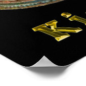 Poster KIng Tut art (Coin)
