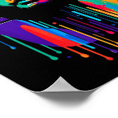 Poster King Tut. Tutankhamun Minimalist Vibrant Style Chr (Coin)