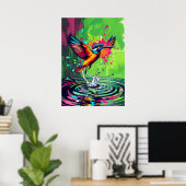 Poster Kingfisher Art (Bureau à domicile)