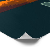 Poster Kings Canyon National Park California Mountains (Coin)