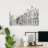 Poster Kings College Cambridge 2007 (Bureau à domicile)