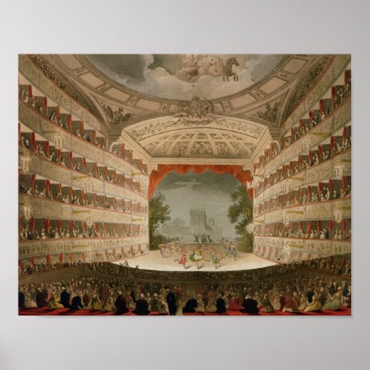 Poster Kings Theater Opera House (Devant)