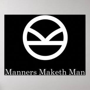 Poster Kingsman Secret Service - Manners Maketh Man