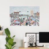 Poster Kingston Market Surrey (Bureau à domicile)